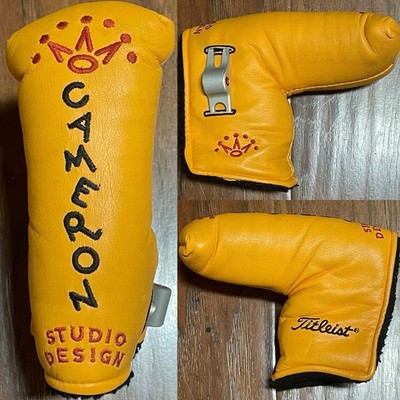 Scotty Cameron Yellow Studio Design Headcover W/ Tool - 2001 - 100