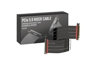 LINKUP AVA5 PCIe 5.0 x16 Riser Cable 40cm Straight V2 AG-P5-33SS-040BK