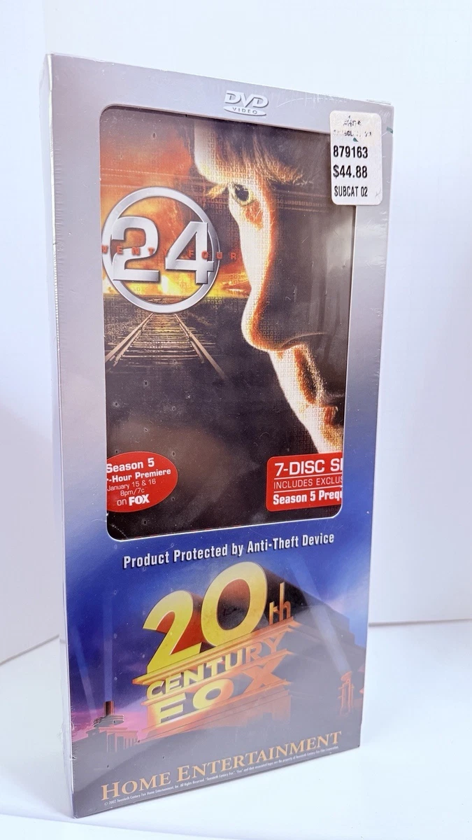 Box Set 24 (2001 TV series) Movie/TV Title DVDs & Blu-ray Discs