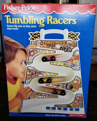 vintage fisher price race track