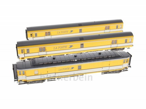 LS Models 40423 3er Set SNCF Postwagen PA+PEz gelb/weiß La Poste Ep.4-5 NEU+OVP | Zustand: Neu