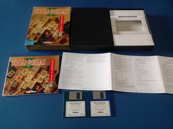 Shangai 2 Dragon's eye Juego PC 3 1/2 IBM - Español Completo - Activision
