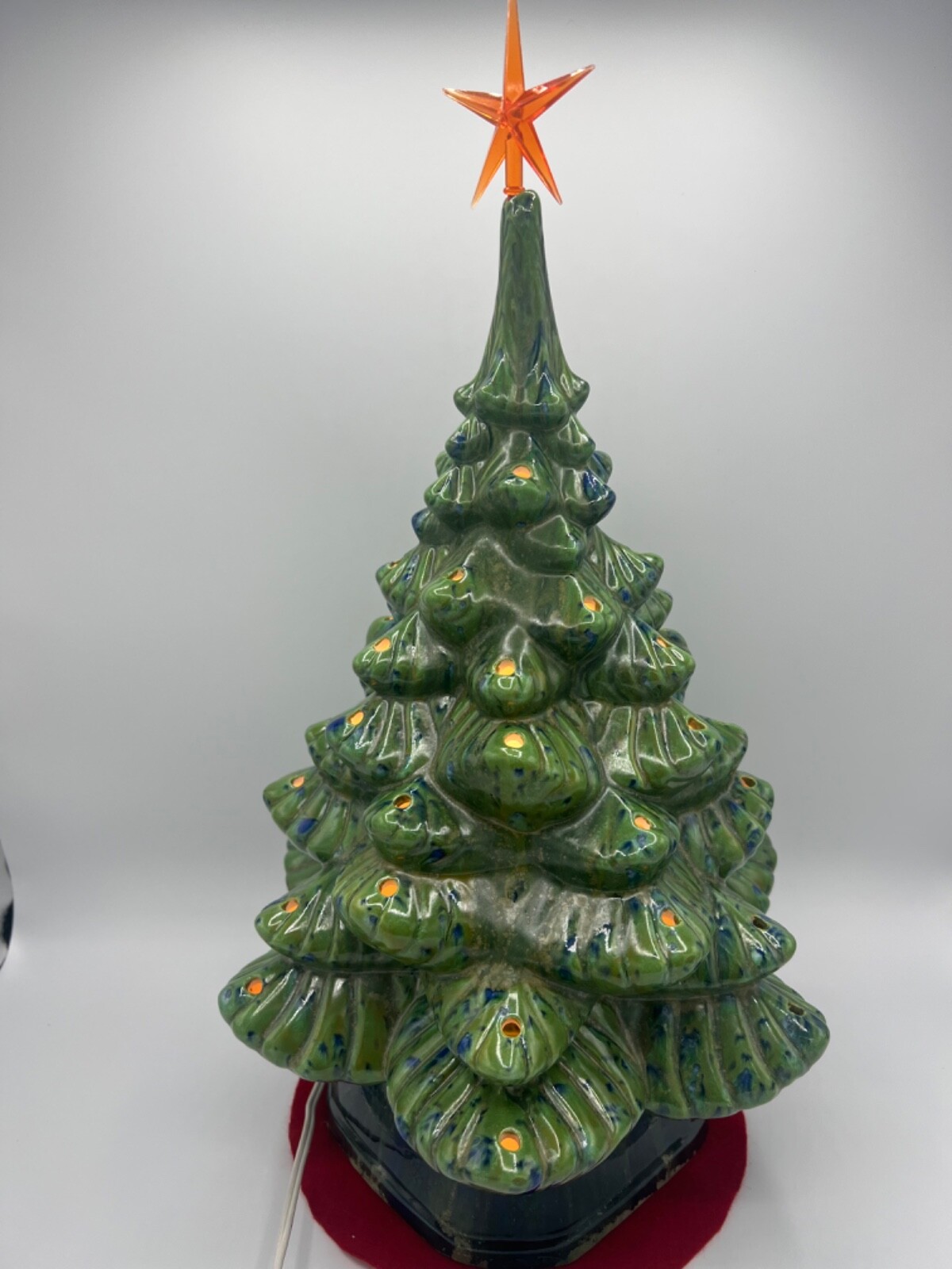 vintage ceramic Christmas tree eBay