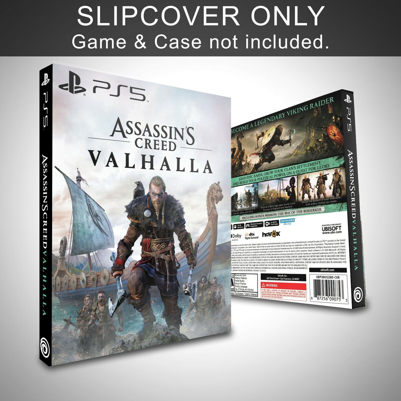 Assassin's Creed Valhalla PlayStation 5 Standard Edition : :  Games e Consoles