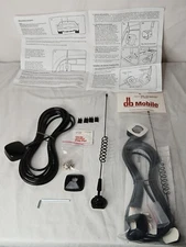 GlasLink Glass Mount Dual Band Cellular UHF Antenna NEW w/ All Mounting Hardware