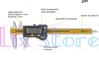 QTY:1 NEW 810.9516.10 Depth Round Rod Digital Micrometer Calipers