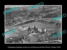 OLD LARGE HISTORIC PHOTO NOTTINGHAM ENGLAND V...