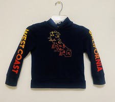 Old Navy Boys California West Coast Hoodie w/front pocket sz 5 xs  Pre-Owned 