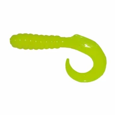 Big Bite Baits Curl Tail Grub Opaque Chart 3in 10pk MPN CTG322