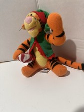 TIGGER IN ELF COSTUME WINNIE THE POOH APPLAUSE 5  STUFFED PLUSH TOY