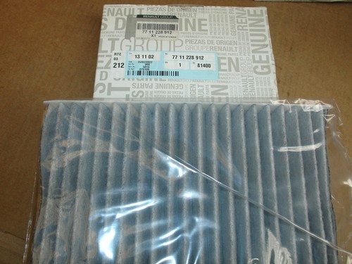 7711228912 Cabin Filter for Renault Kangoo 1.5 dCi 2005-