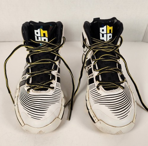 Adidas Dwight Howard 4 Basketball Shoes Men's 7.5 White Q33297 Athletic Sneakers - Picture 4 of 20