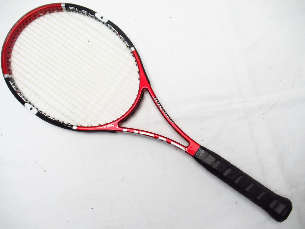値下げHEAD FLEXPOINT prestige midplus G3 ２本 HEAD FLEXPOINT PRESTIGE MIDPLUS TENNIS RACQUET (4 1/2) NEW