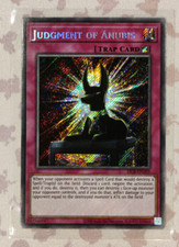 Judgement of Anubis EN105 Secret Rare - 2023 Yu-Gi-Oh! Dark Crisis 25th