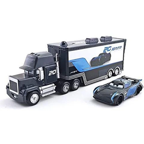 Disney Pixar Cars NO.20 IGNTR Jackson Storm Truck Truck + Auto 1:55 Diecast Spielzeug - Bild 7 von 10