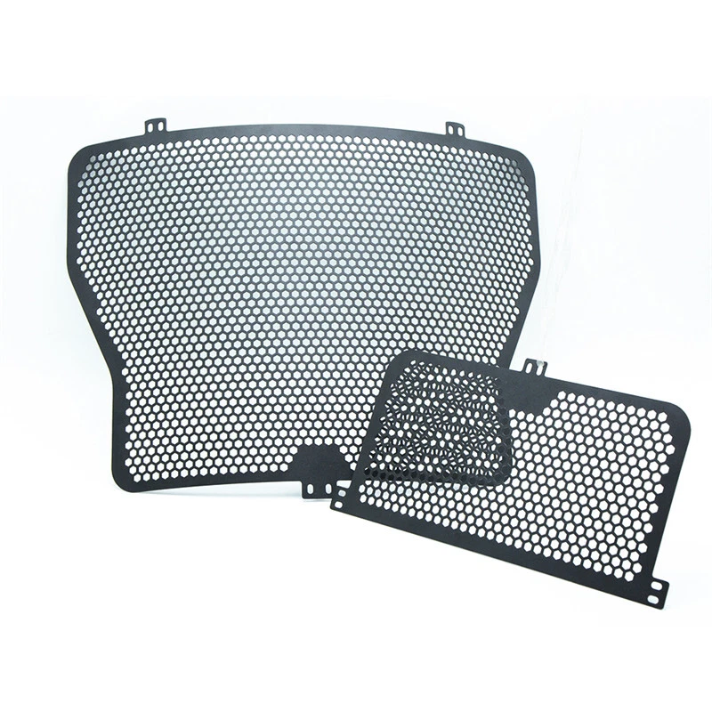 Radiator Grille Guard Cover FOR BMW HP4 S1000RR 2009-2014 S1000R 2014-2020 Black - Photo 2/4