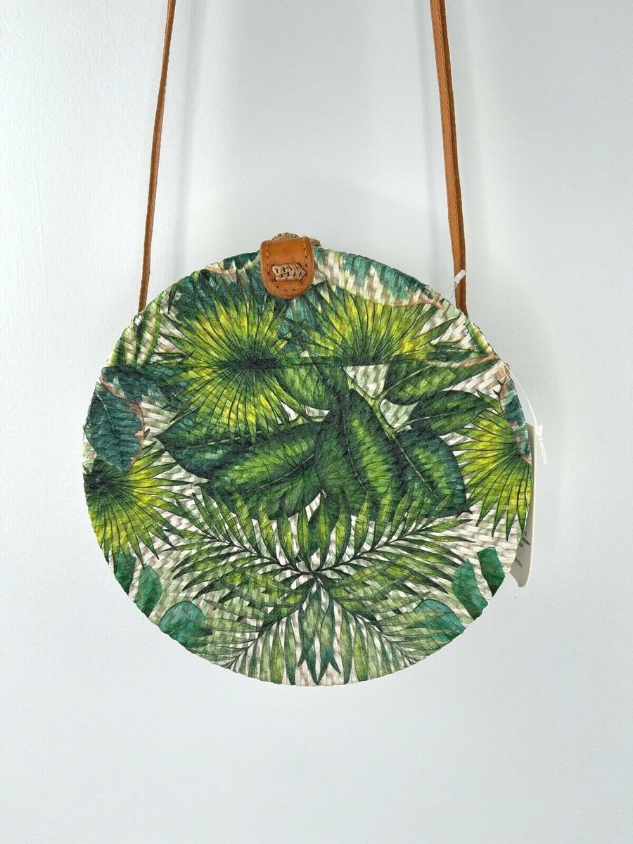 Rattan Circle Purse 2024 | favors.com