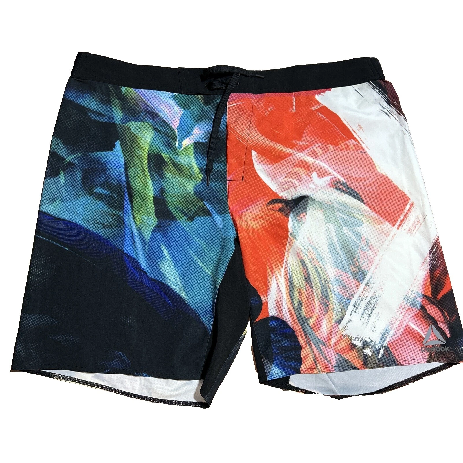 Мужские шорты Reebok полиэстер разных цветов