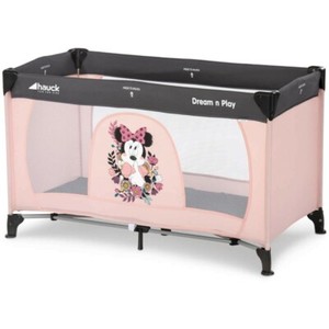 hauck travel cot pink