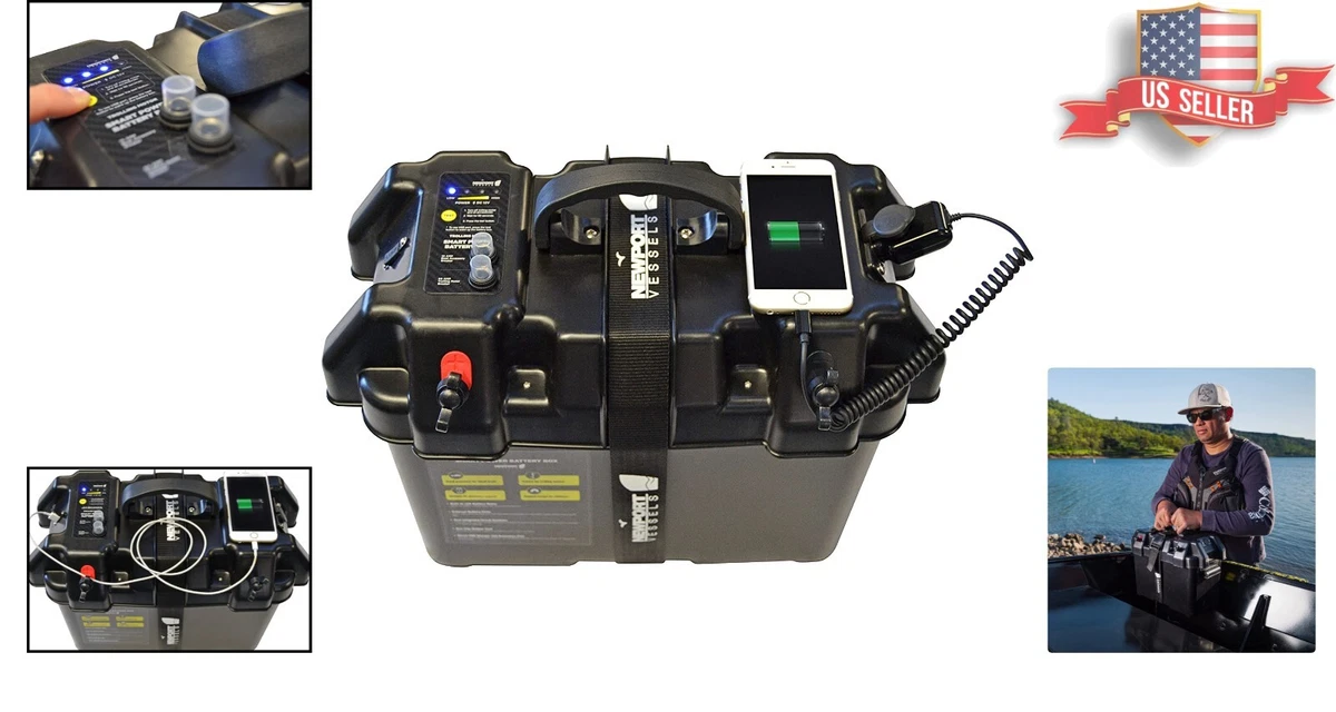 Newport Smart Battery Box Power Station, fishing power box