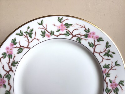 Vintage Lot Of 5 Franciscan China Woodside Cherry Blossom Dinner