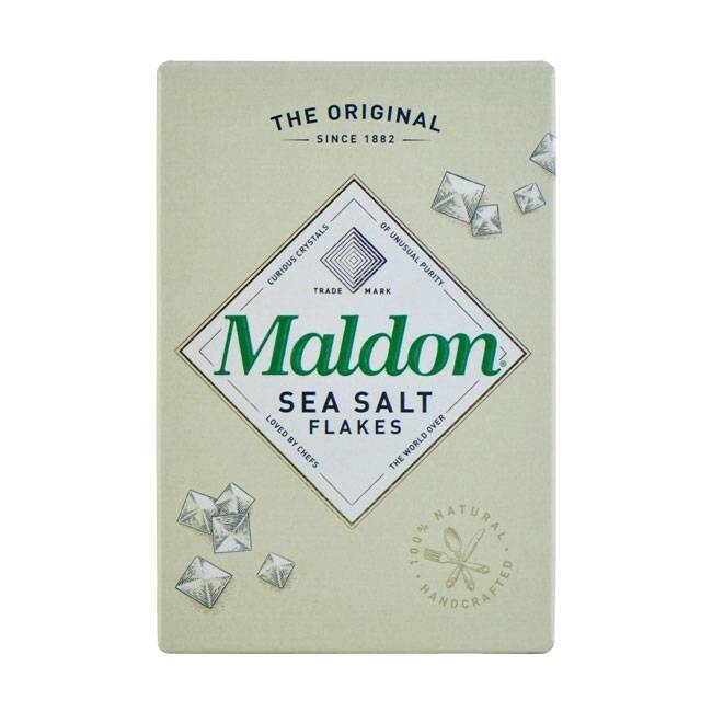 Caja de sal marina Maldon 125 g