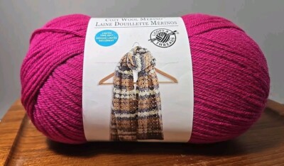 COZY WOOL MERINO FUSCHIA by Loops&Threads 410yds 5.3oz/150g