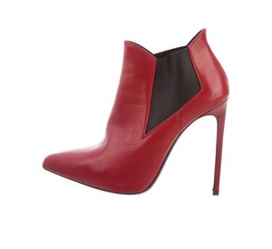 ysl red boots