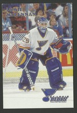 Jamie McLennan St. Louis Blues Team Issued Hockey Postcard