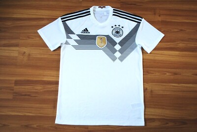 SIZE S GERMANY NATIONAL TEAM 2018/19 HOME FOOTBALL SHIRT JERSEY TRIKOT ADIDAS