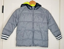 Gap Kids ColdControl Max Puffer Jacket, Size S Heather Grey