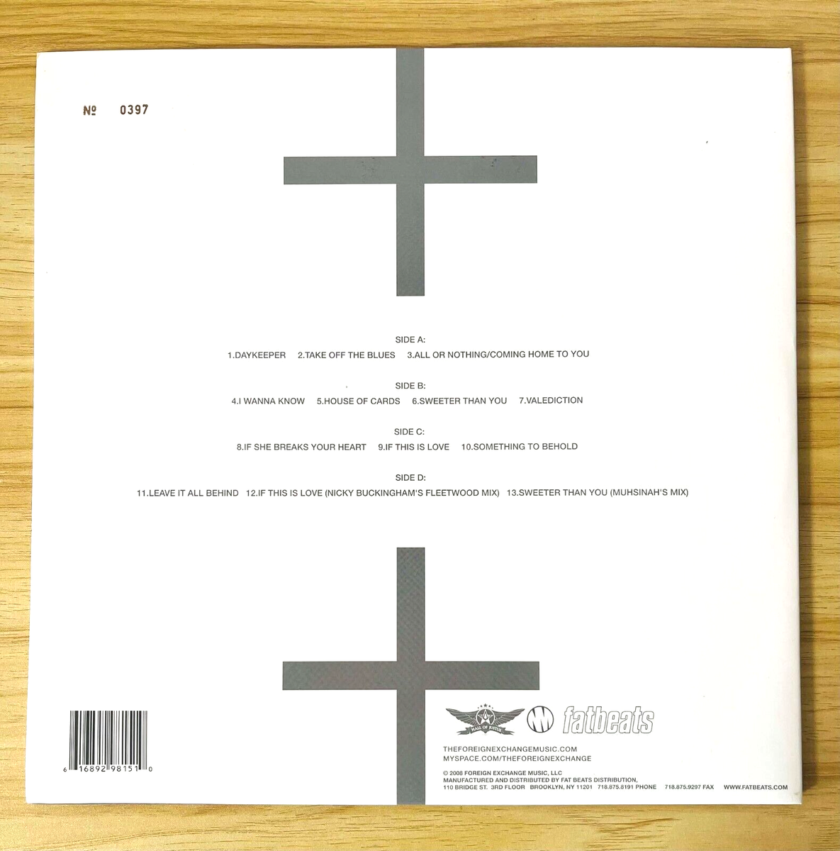 The Foreign Exchange / Leave It All Behind 2009 US Limited