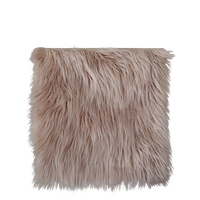 Chic Antique Pelzimitat Antique Powder 40X40 Cm Sitzauflage Deko