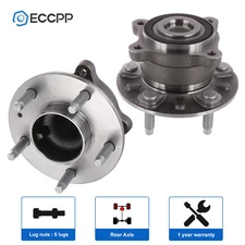 Pair Rear Wheel Hub Bearings For 2011 2012 Chevrolet Volt 2014-2016 Cadillac ELR