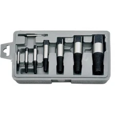 8pcs screw extractor kit - code bgs1897 KRAFTMANN workshop 