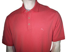 Tommy Bahama Large Pink Modal/Poly Marlin Polo Shirt