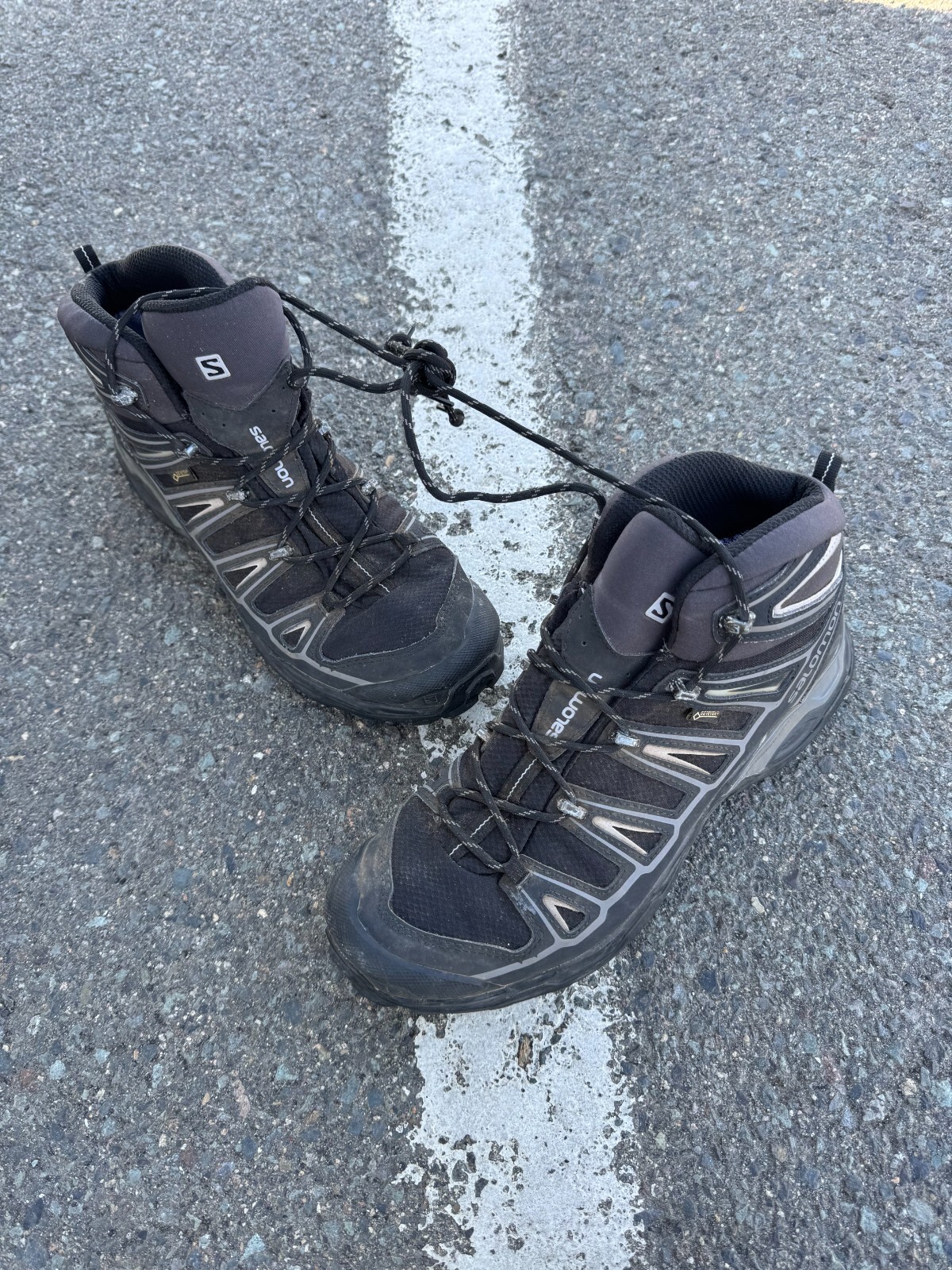 Stivali Salomon X Ultra 2 Mid Gore tex neri taglia US uomo 12