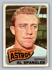 1965 Topps #164 Al Spangler Houston Astros Vintage Baseball Card VG-EX