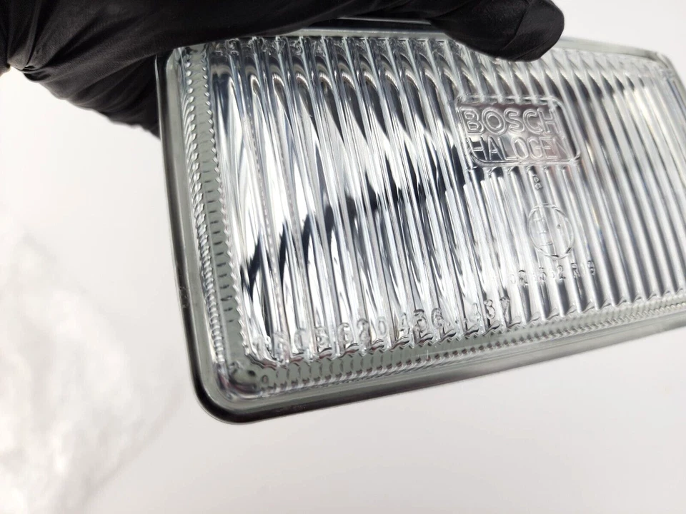 Par de 2 luces antiniebla de vidrio Bosch E21 E12 E23 E24 E30 Volvo 740 1305354933 NOS Foto 3 de 4