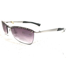 Eschenbach Sunglasses 6278-301630 Grey Cat Eye Frames with Purple Lenses