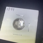 1899 Silver Barber Dime GOOD FREE SHIPPING