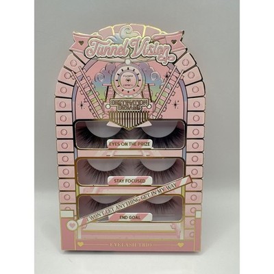 P.Louise Tunnel Vision Destination Dreams Eyelash Trio 3 Pairs False Lashes BNIB