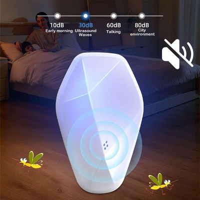 Pro Ultrasonic Pest Reject Home Control Electronic Repellent Mice Rat Repeller