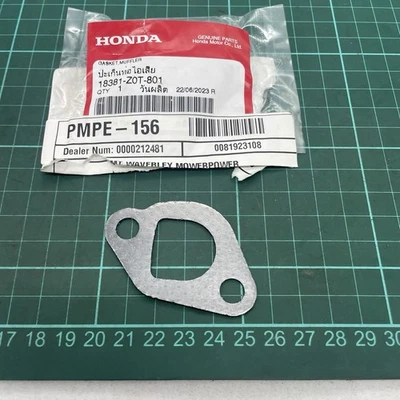 18381-Z0T-801 Genuine Honda Gasket Muffler Generator EM EU GX NOS - Image 1 of 3
