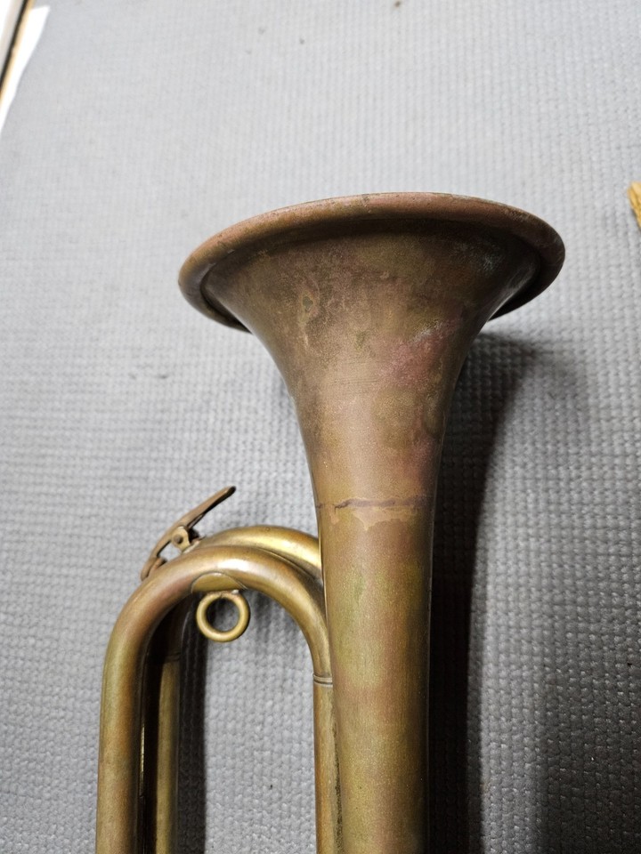 Brass U.S.regulation bugle m1892 field trumpet | eBay