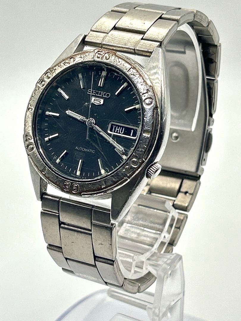 Seiko5 Seiko 5 Automatic Day Date Mens Wristwatch 7S26 3250 