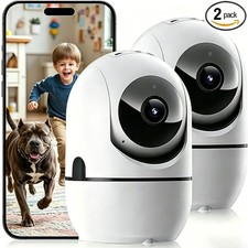 3MP Indoor WiFi Home Camera 5G/2.4G Baby Monitor Dog Pet Security Camera
