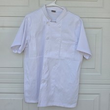 Men's Chef's Jacket Professional Kitchen Attire JINGPINFUSHI White Size 2XL