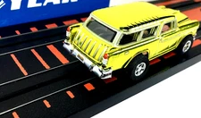 Ho Slot Cars, 55 Chevy Street Rod, Spectraflame Plated, Autoworld/ AFX, All New.