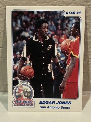 1984 Star All-Star Game Slam Dunk Edgar Jones #6 NRMT C